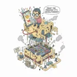 Technologie, créativité et chaos humoristique.